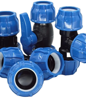 1 HA Drip Irrigation Fittings Layflat Hose Tee Agricultural Flexible Pipe Junction Connector Valve